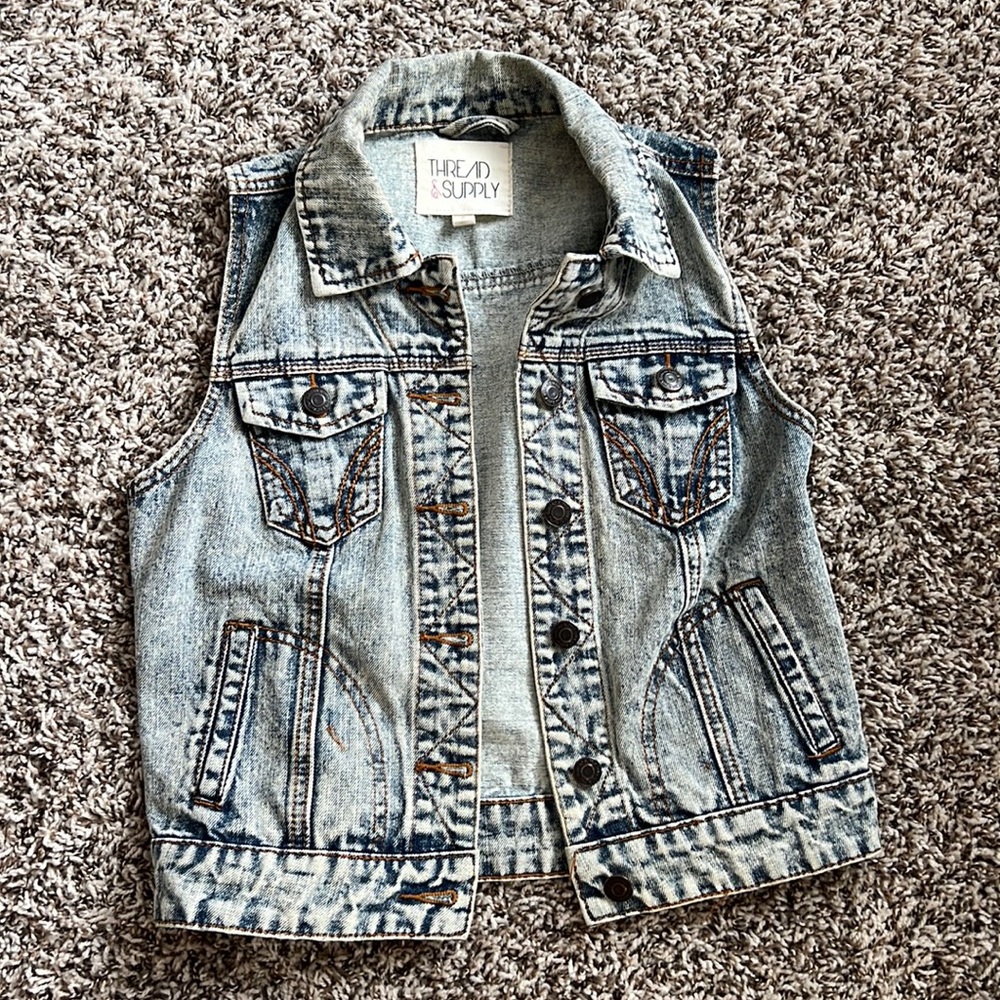 Denim vest - Thread & Supply/ Nordstrom